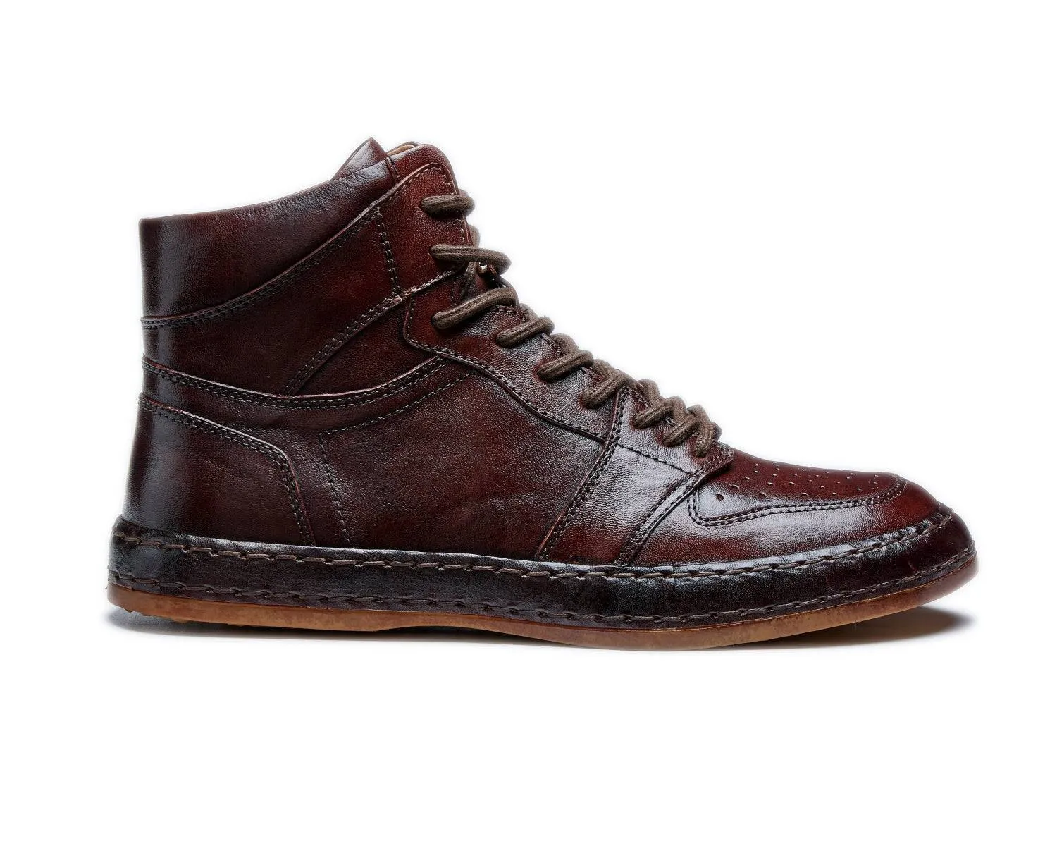 Men's Full-Grain Horsehide Leather Boots | Goodyear Welt Construction