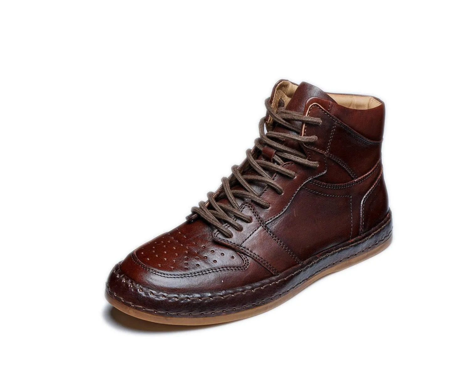 Men's Full-Grain Horsehide Leather Boots | Goodyear Welt Construction