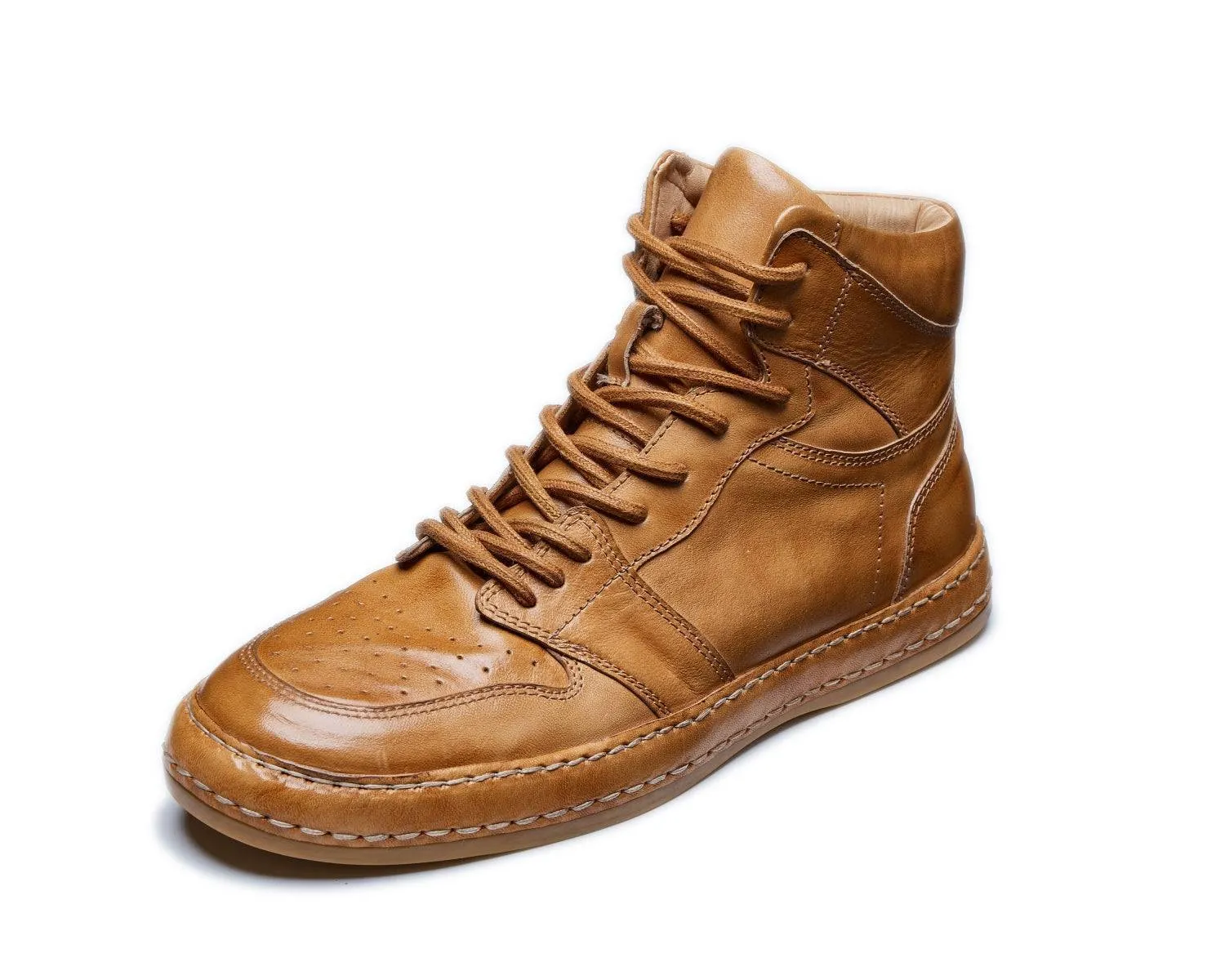 Men's Full-Grain Horsehide Leather Boots | Goodyear Welt Construction