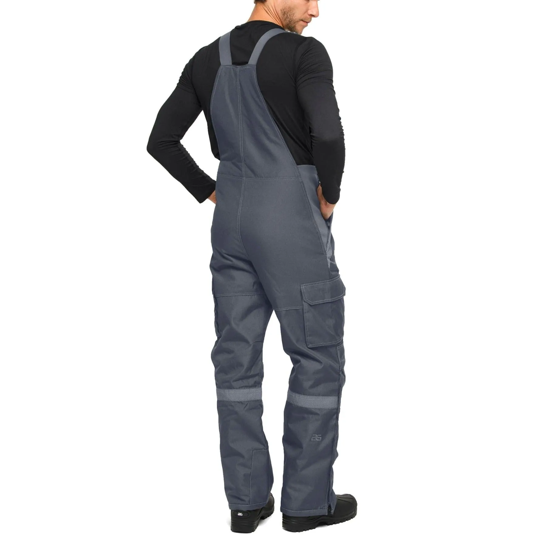 Men's Overalls Tundra Bib With Added Reflective Visibility