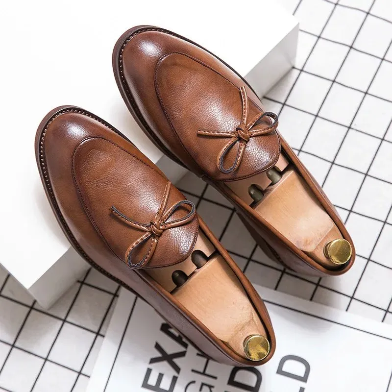 Men's Premium Leather Oxford Shoes - Comfortable & Stylish for Professionals