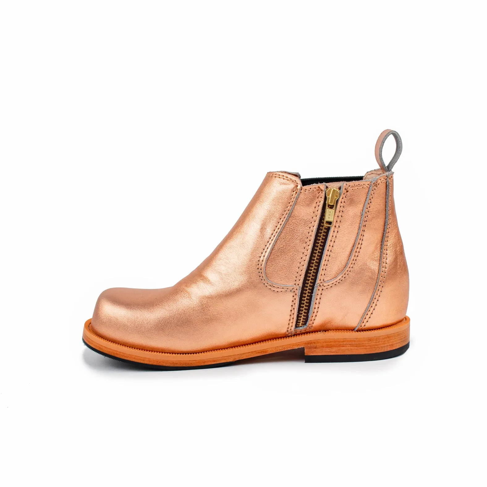 MK22778 - Chelsea Hawks Boots Rose Gold [Children's Leather Boots]