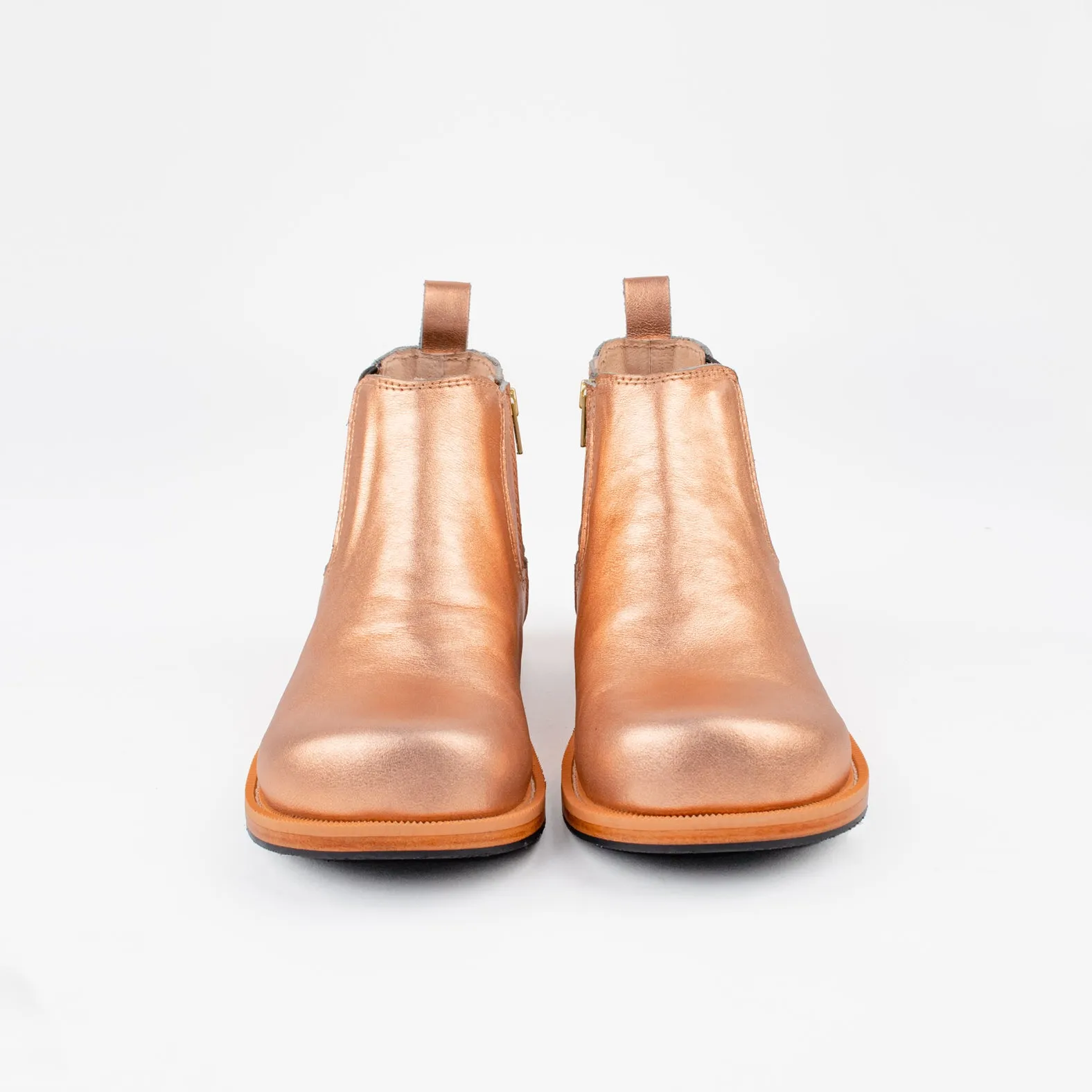 MK22778 - Chelsea Hawks Boots Rose Gold [Children's Leather Boots]