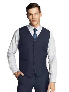 Modern Blue Waistcoat