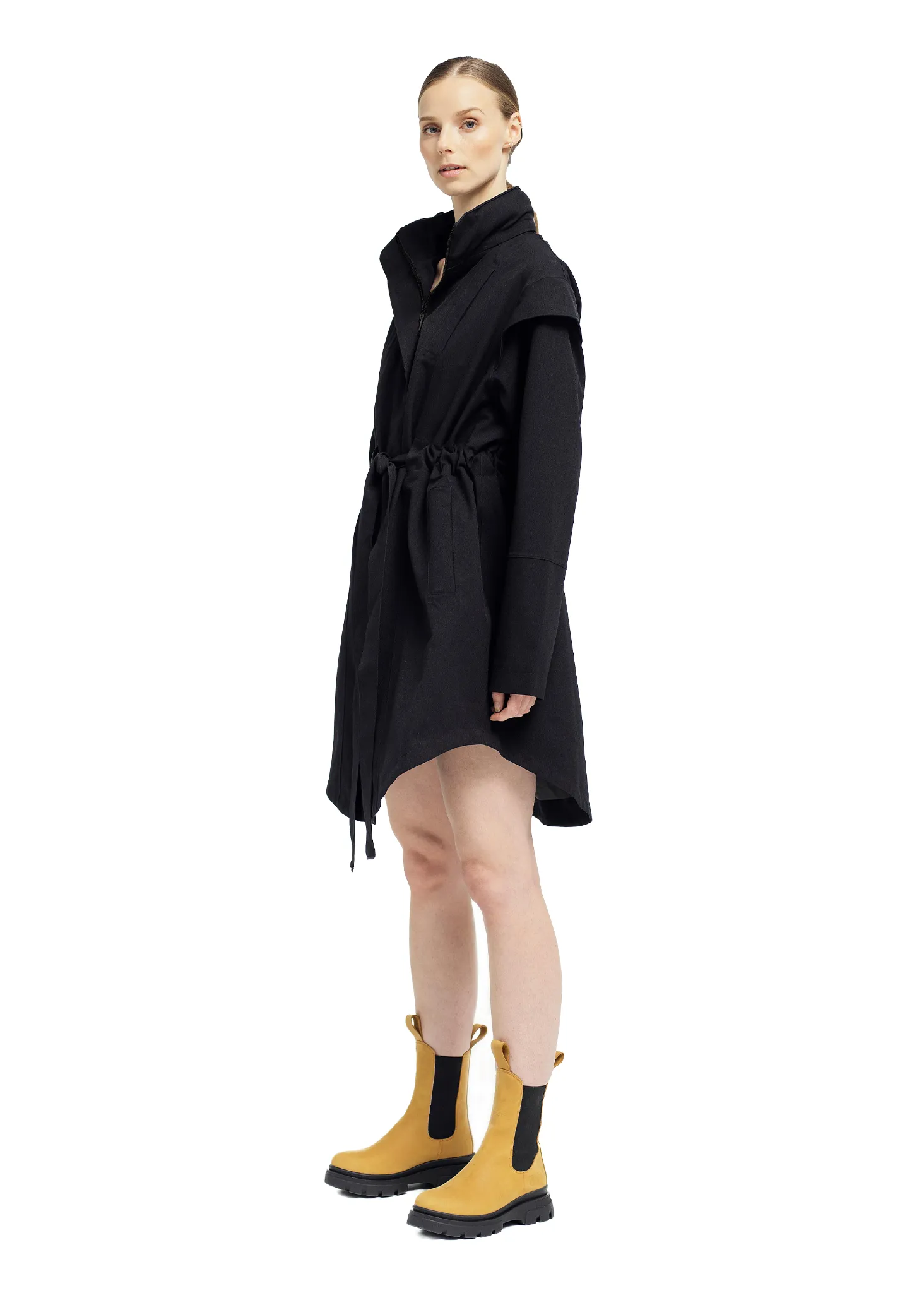 Monsun Coat - New Black