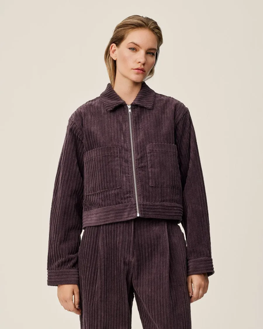 MSCH Liesel Cord Jacket in Rasin