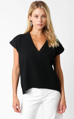 Nellie V-neck Sleeveless Sweater