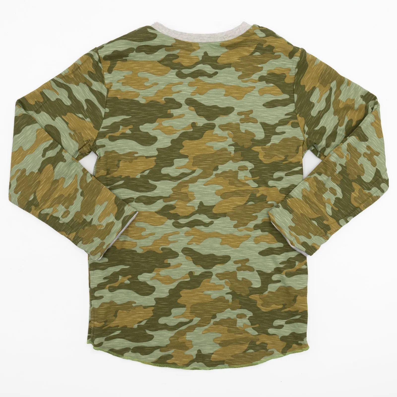 Next Boys Camo Reversible Long Sleeve Jersey Tops