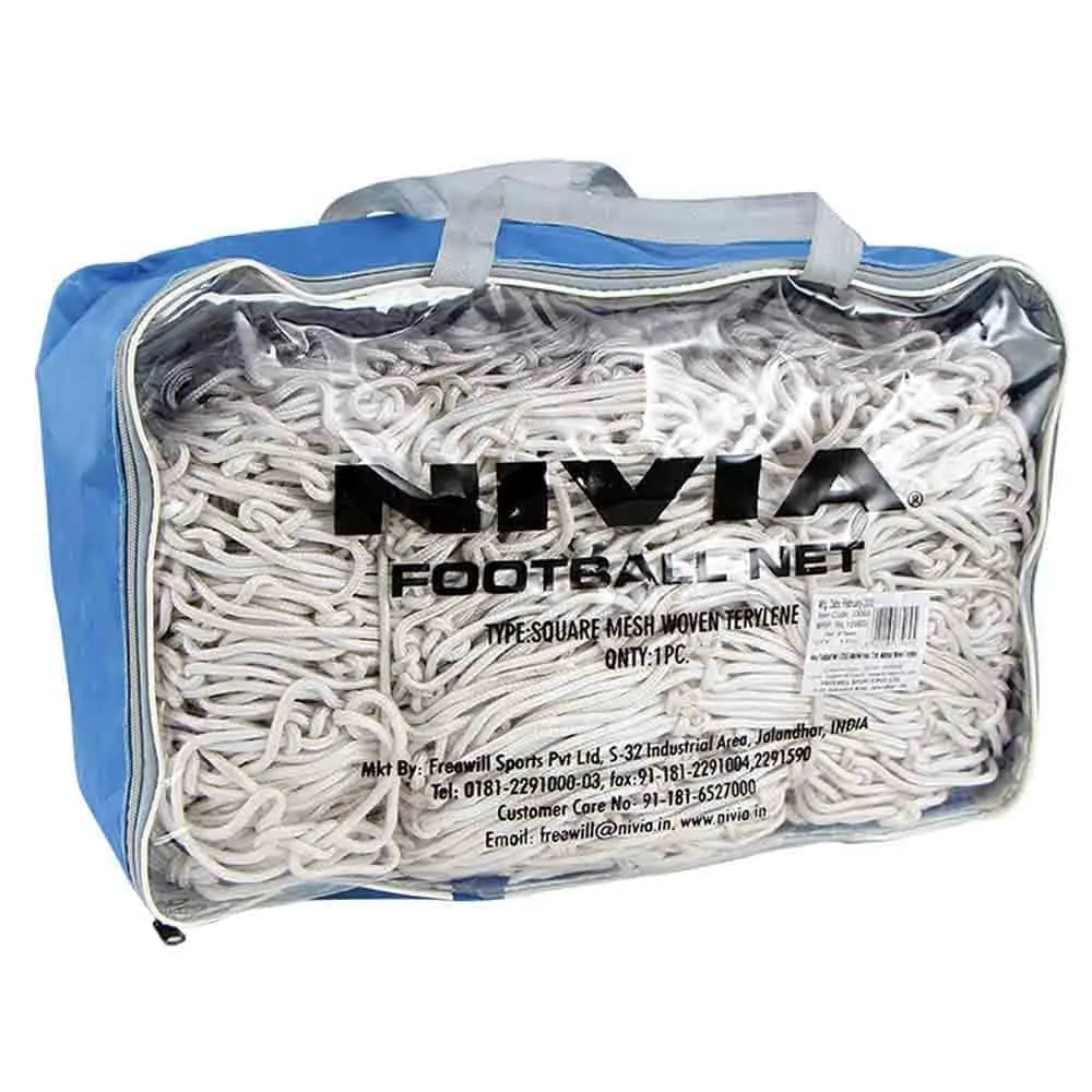 Nivia Football Net (5605)-White