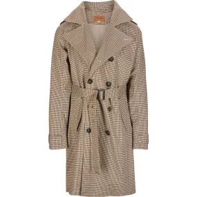 Nordlys Trench Coat - Check