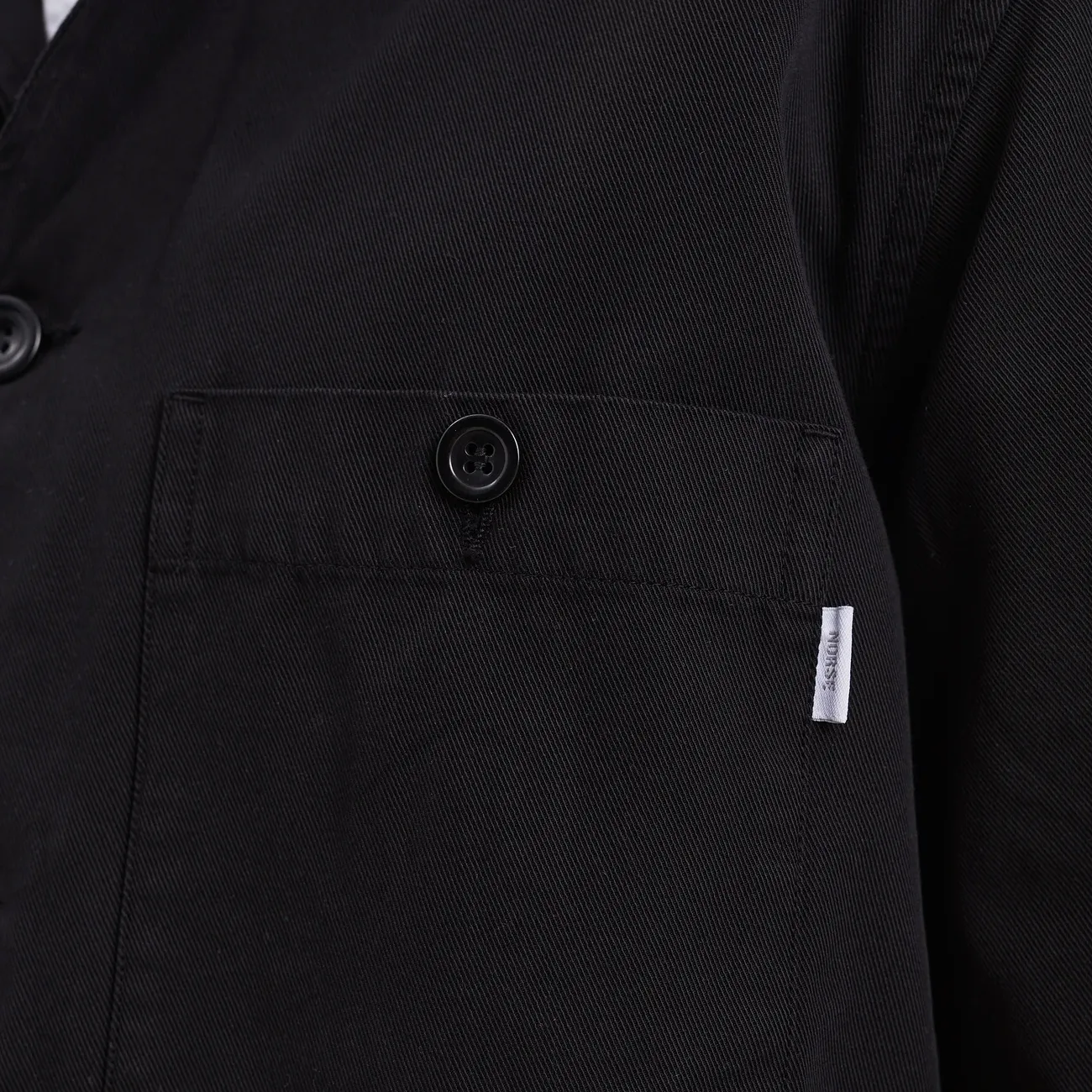 Norse Standard Twill Overshirt - Black