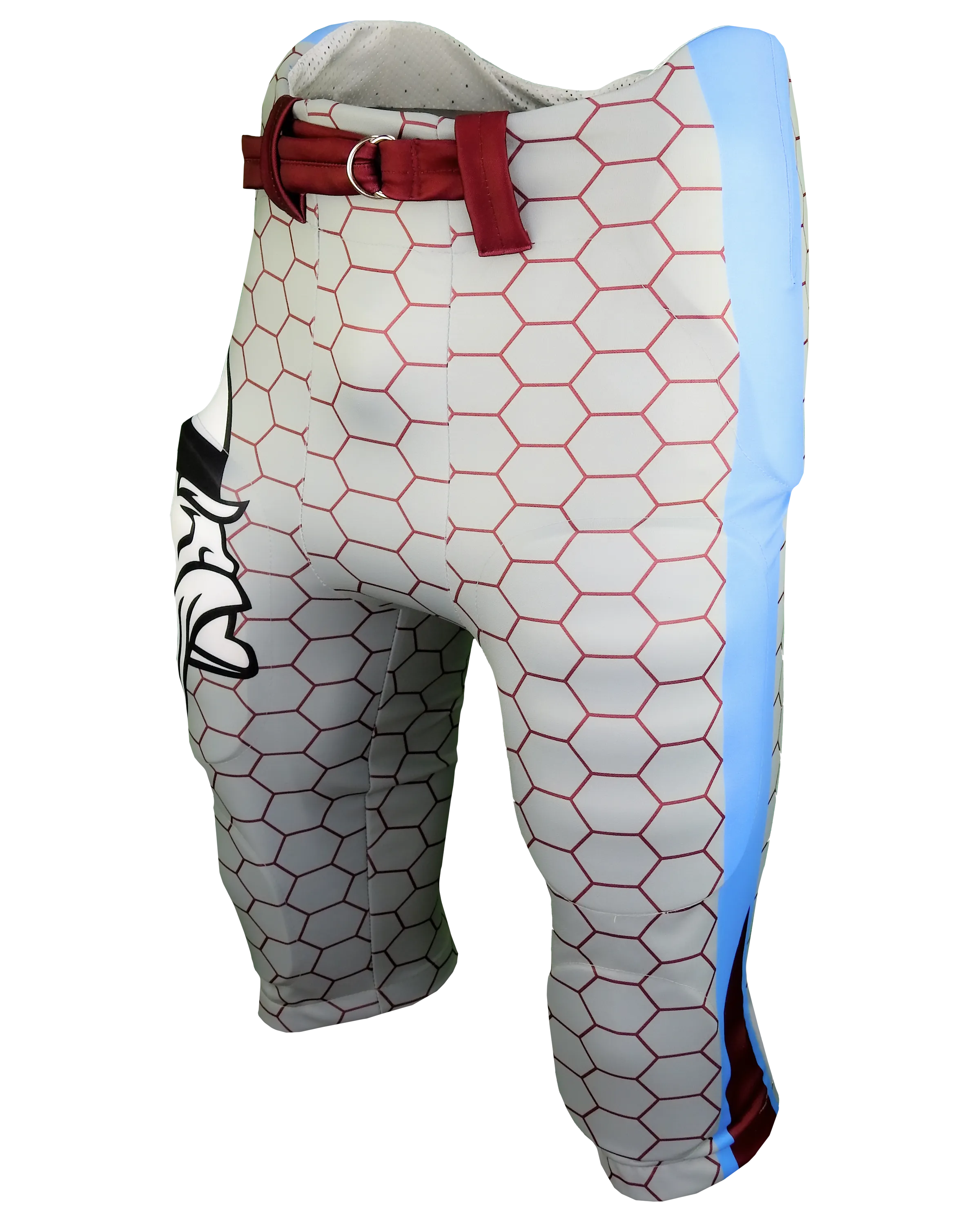 ORIGINAL Full Sublimation 2 Way Stretch INTEGRATED Football Pants