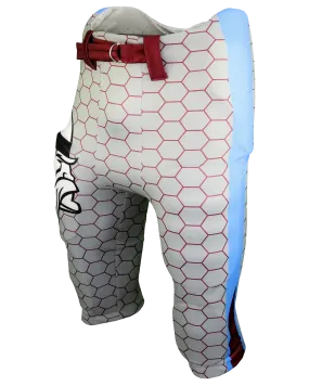 ORIGINAL Full Sublimation 2 Way Stretch INTEGRATED Football Pants