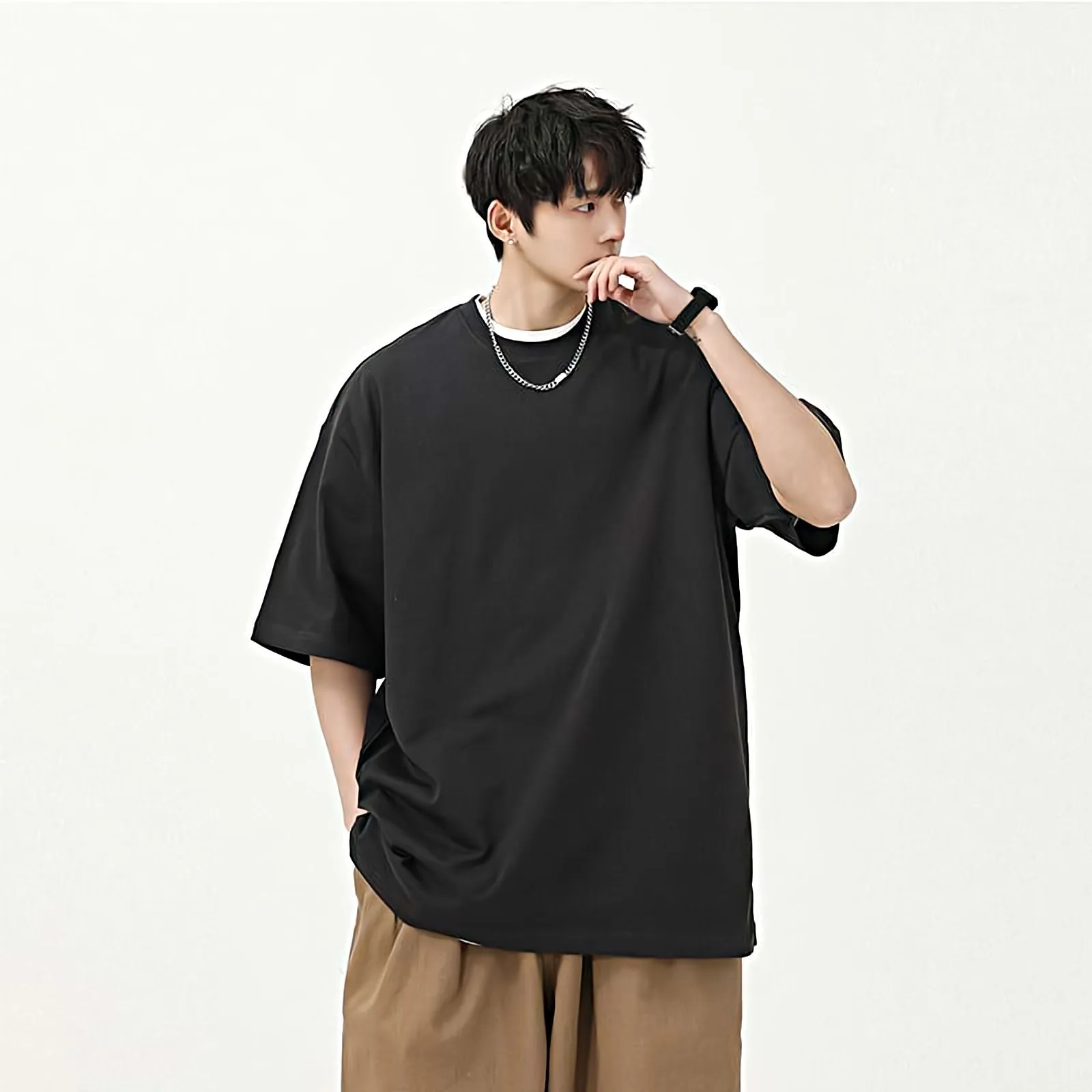 Oversized Drop Shoulder T-Shirt