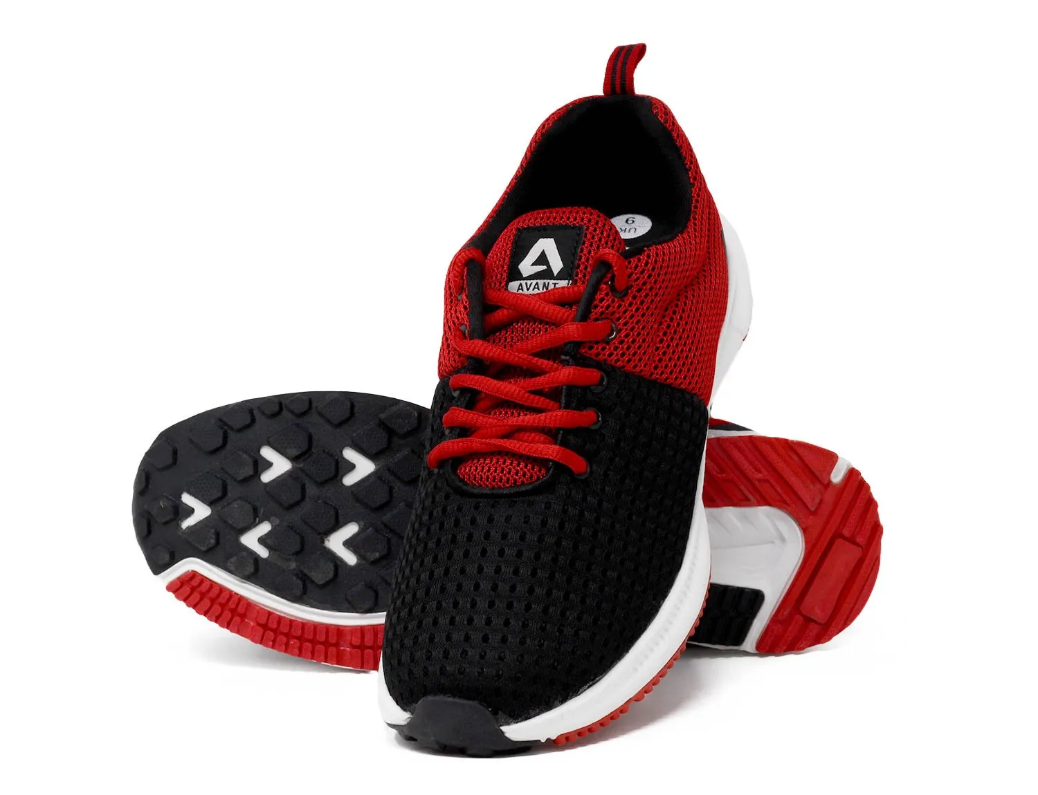 Pace Running And Training Shoes - Black/Red