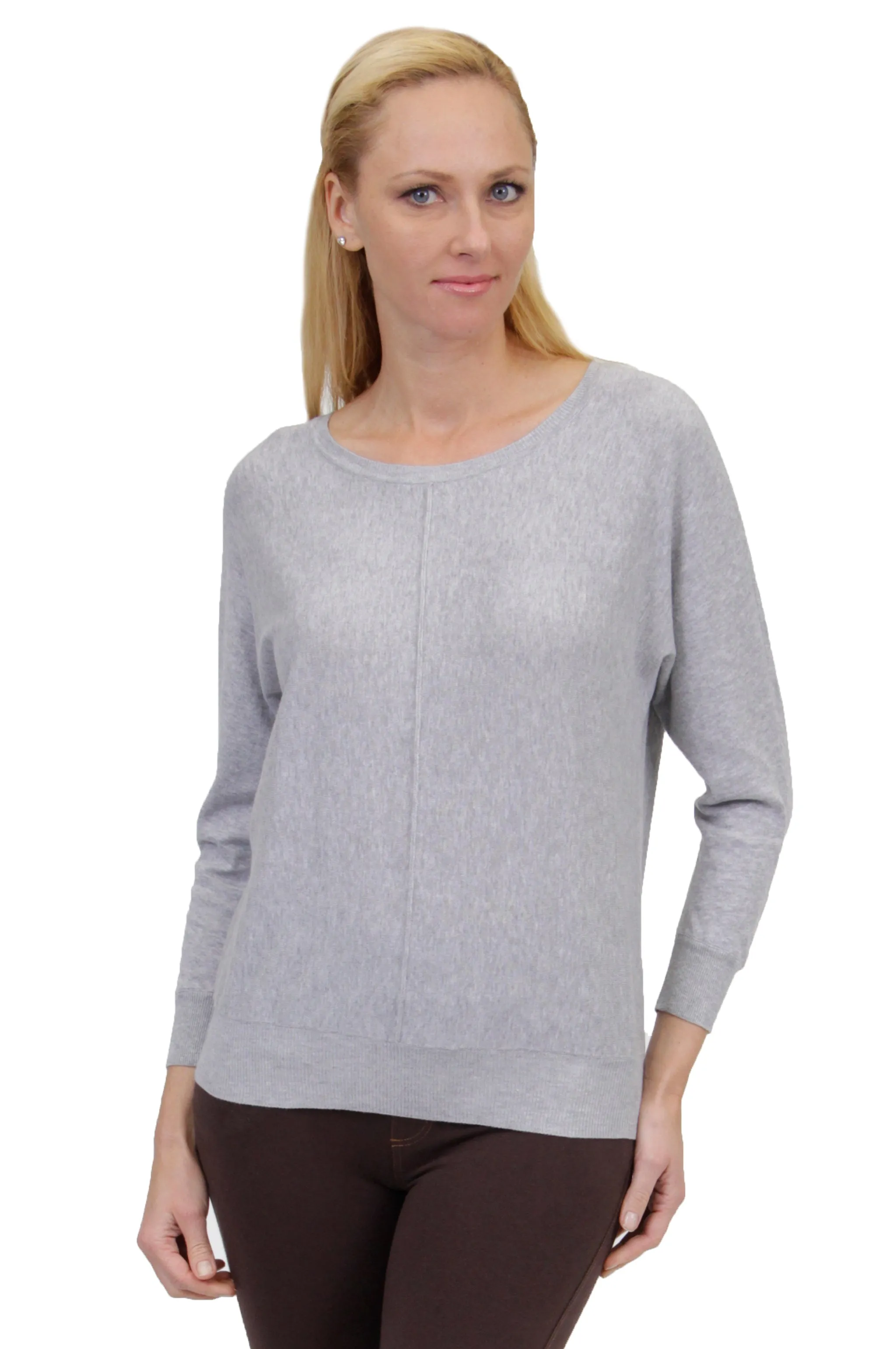 Plus Size La Cera Long Sleeve Pullover Sweater