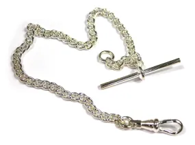 Pocket Watch Chain Single Curb Albert