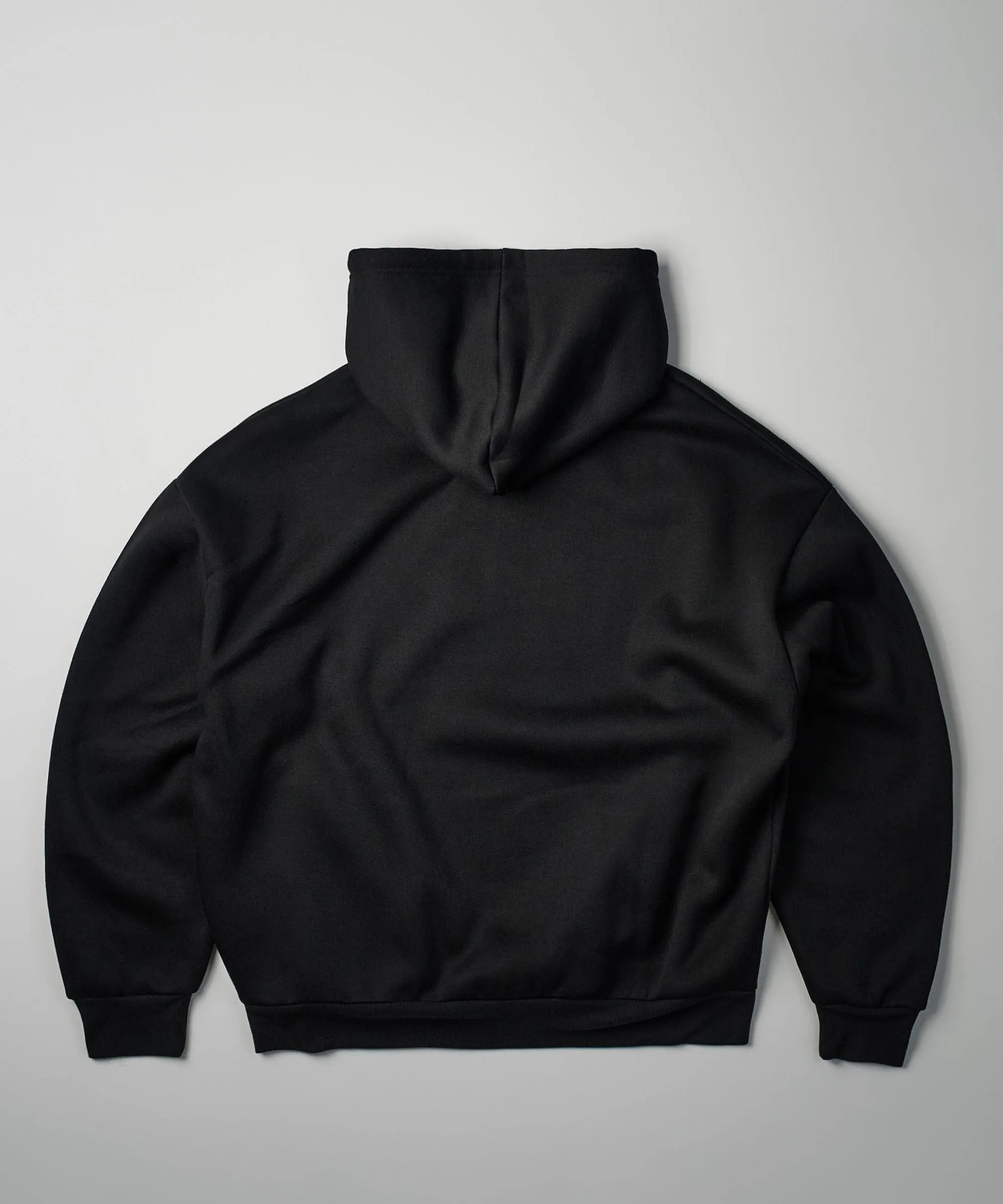 Popeye Block Boy Oversized Hoodie - Black