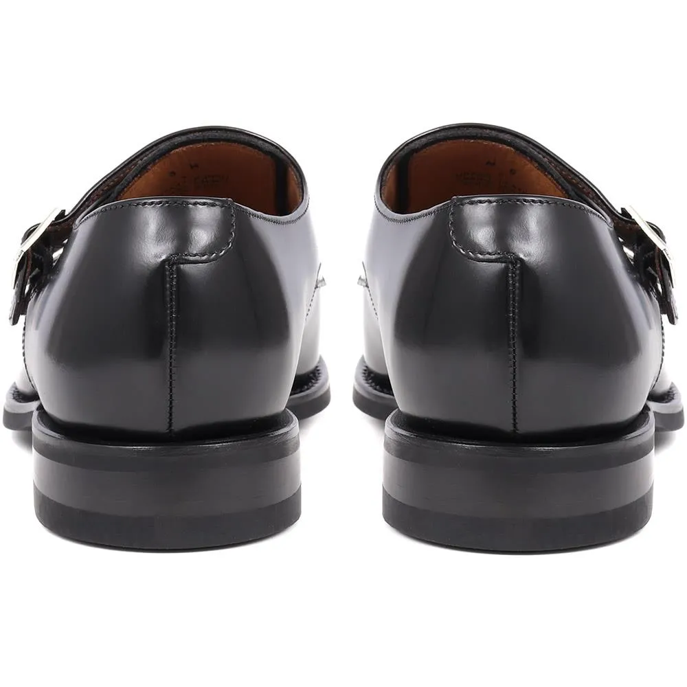 Ramsey1 Leather Monk Strap Shoes - RAMSEY1 / 325 002