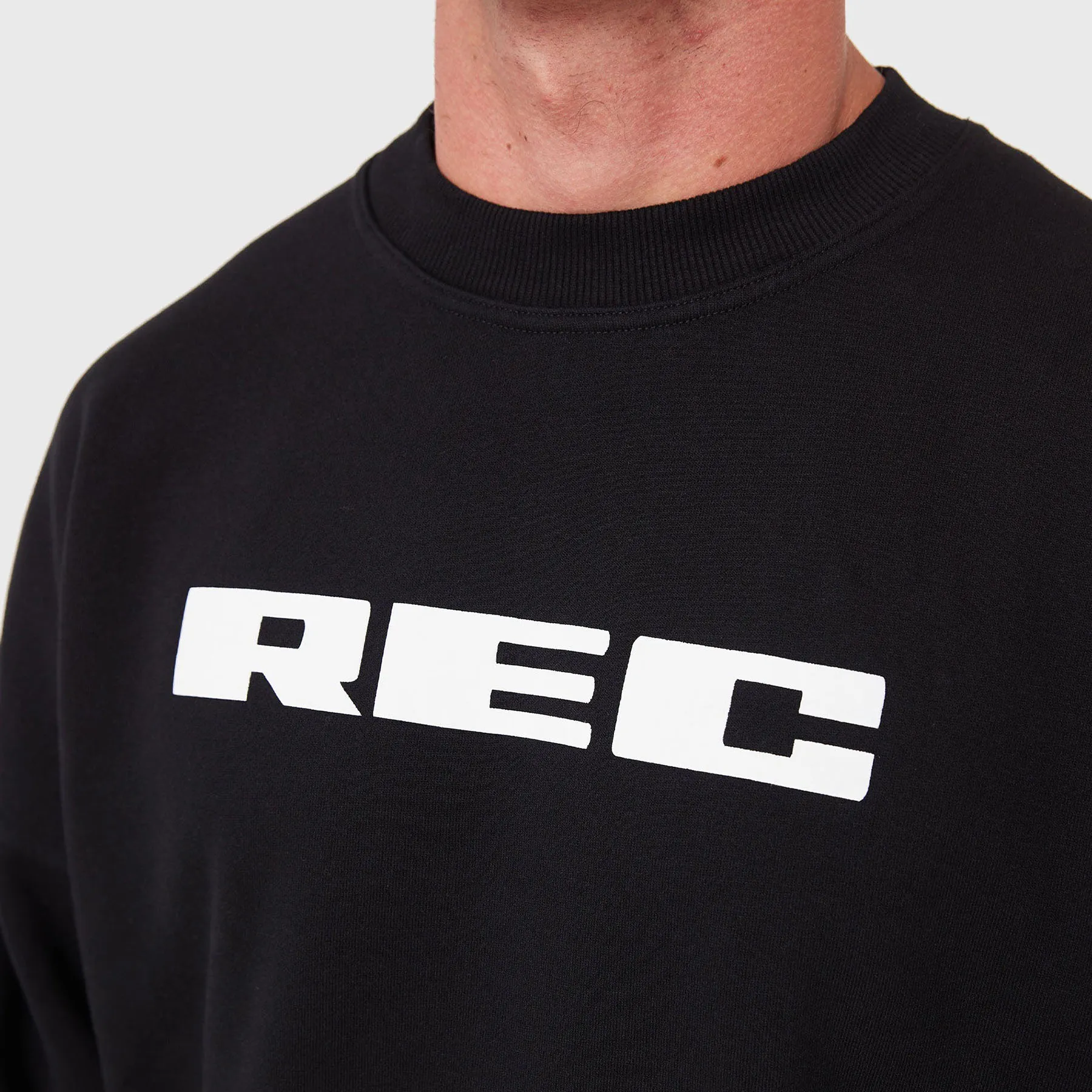 REC GEN - Mass Fleece Crew - Black