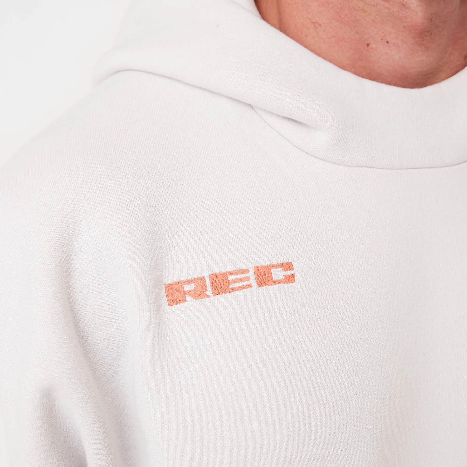 REC GEN - Mass Fleece Decal Hood Frost