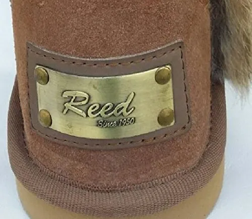 REED Women's Real Fur & Leather Boots