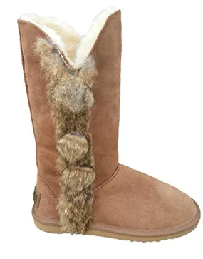 REED Women's Real Fur & Leather Boots