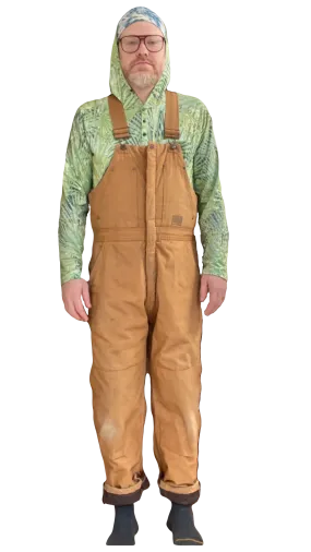 Schmidt Distressed Insulated Duck Overalls [vintage, large]