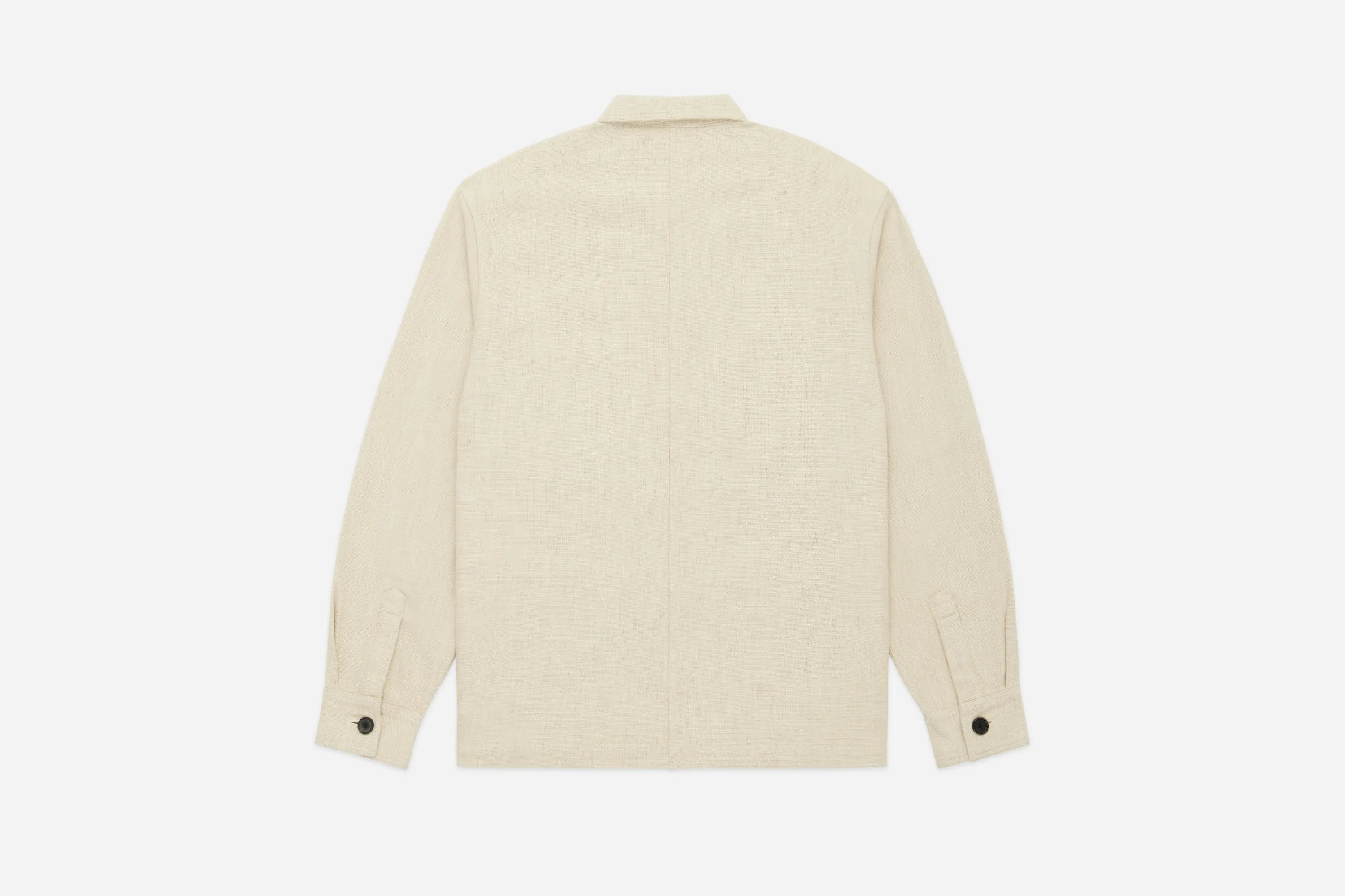 Shop Jacket ~ Alabaster Cotton/Linen