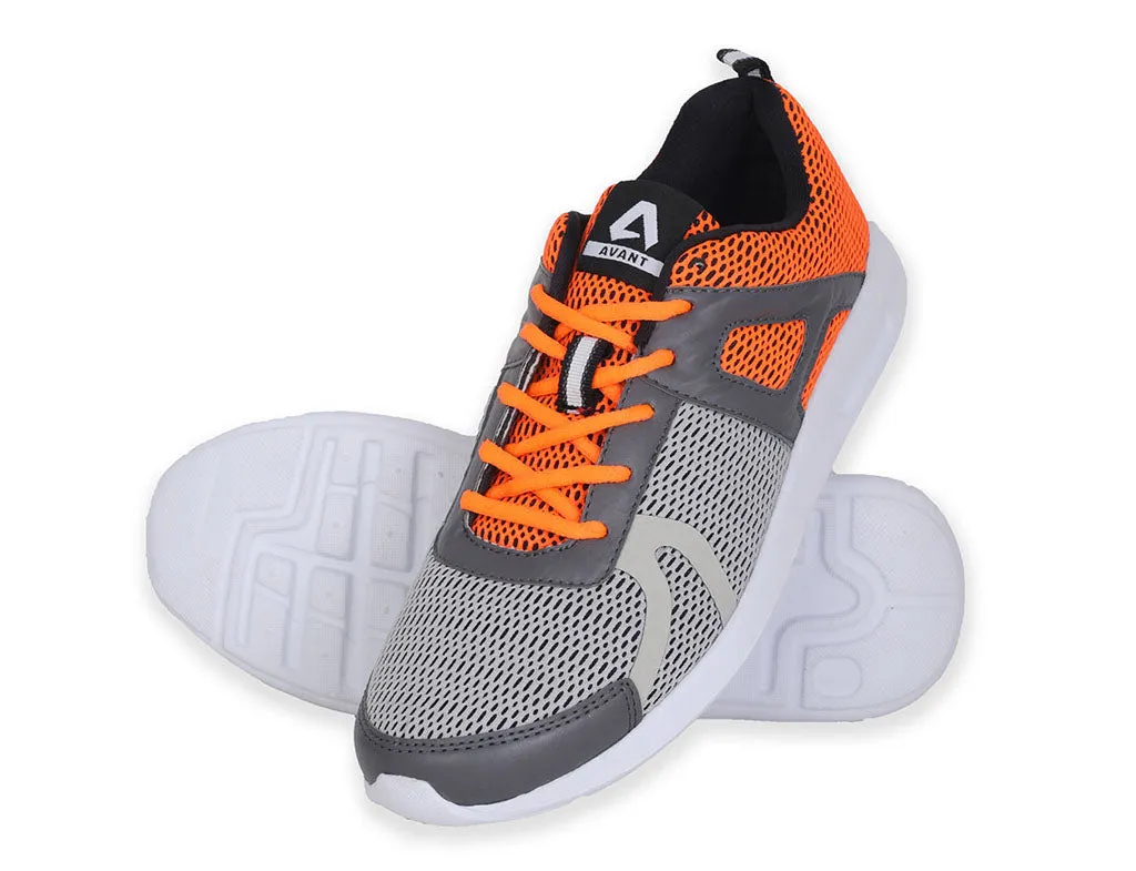 Sigma Running And Training Shoes  - Grey/Orange