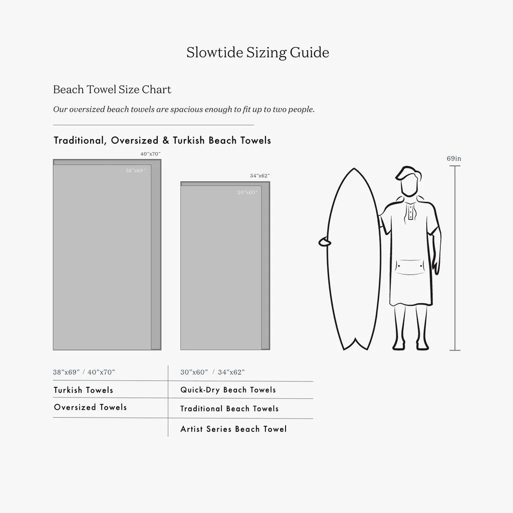 SLOWTIDE LUCA TOWEL