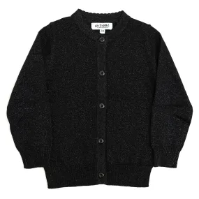 Sparkle Knit Cardigan - Black