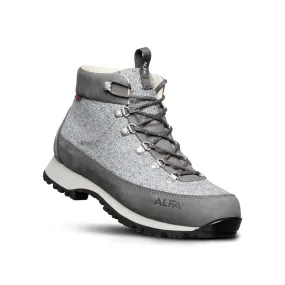 Stad W - Winter boot in wool - GREY