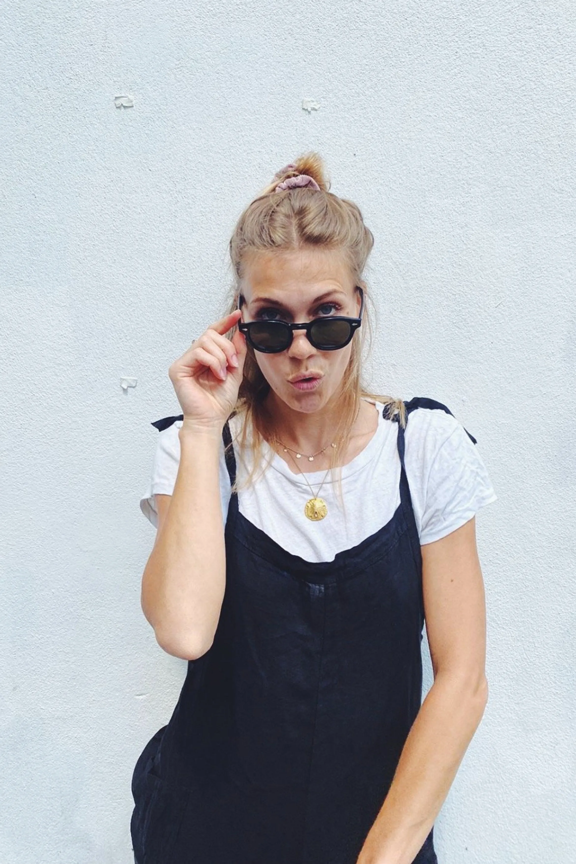 The Linen Overall // Noir