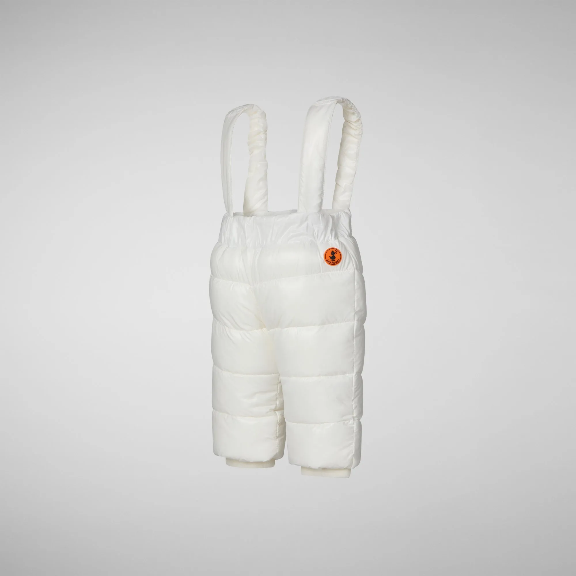 Unisex kids' baby overalls Ulmi in off white