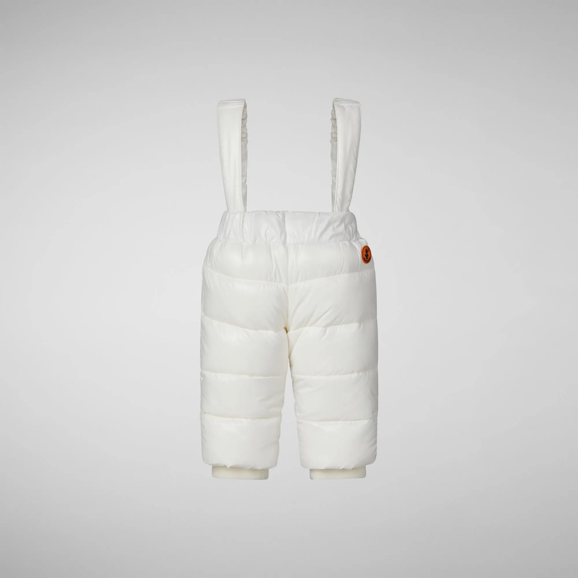 Unisex kids' baby overalls Ulmi in off white