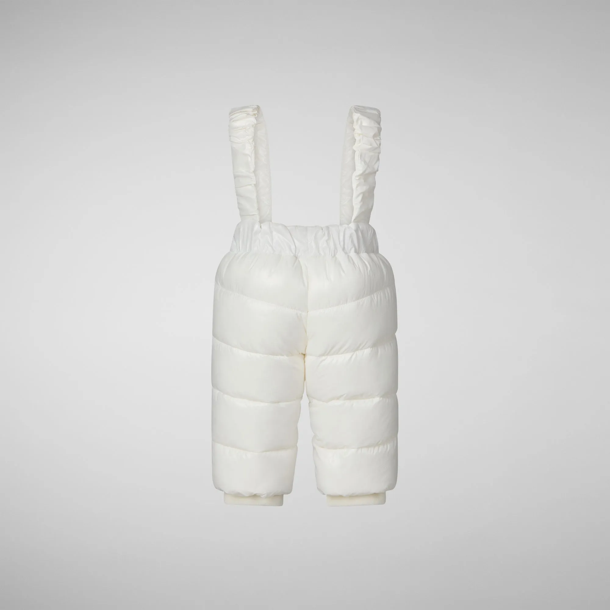 Unisex kids' baby overalls Ulmi in off white