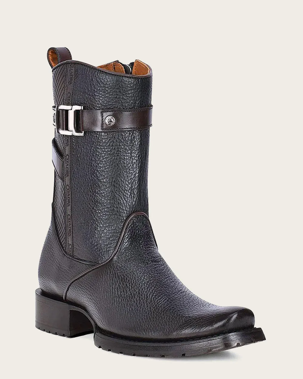 Urban casual look black boot