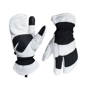 Water Proof Goat Skin Split Finger Mittens