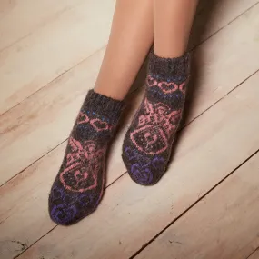 Women's Angel Love Goat Wool Low-Cut Socks