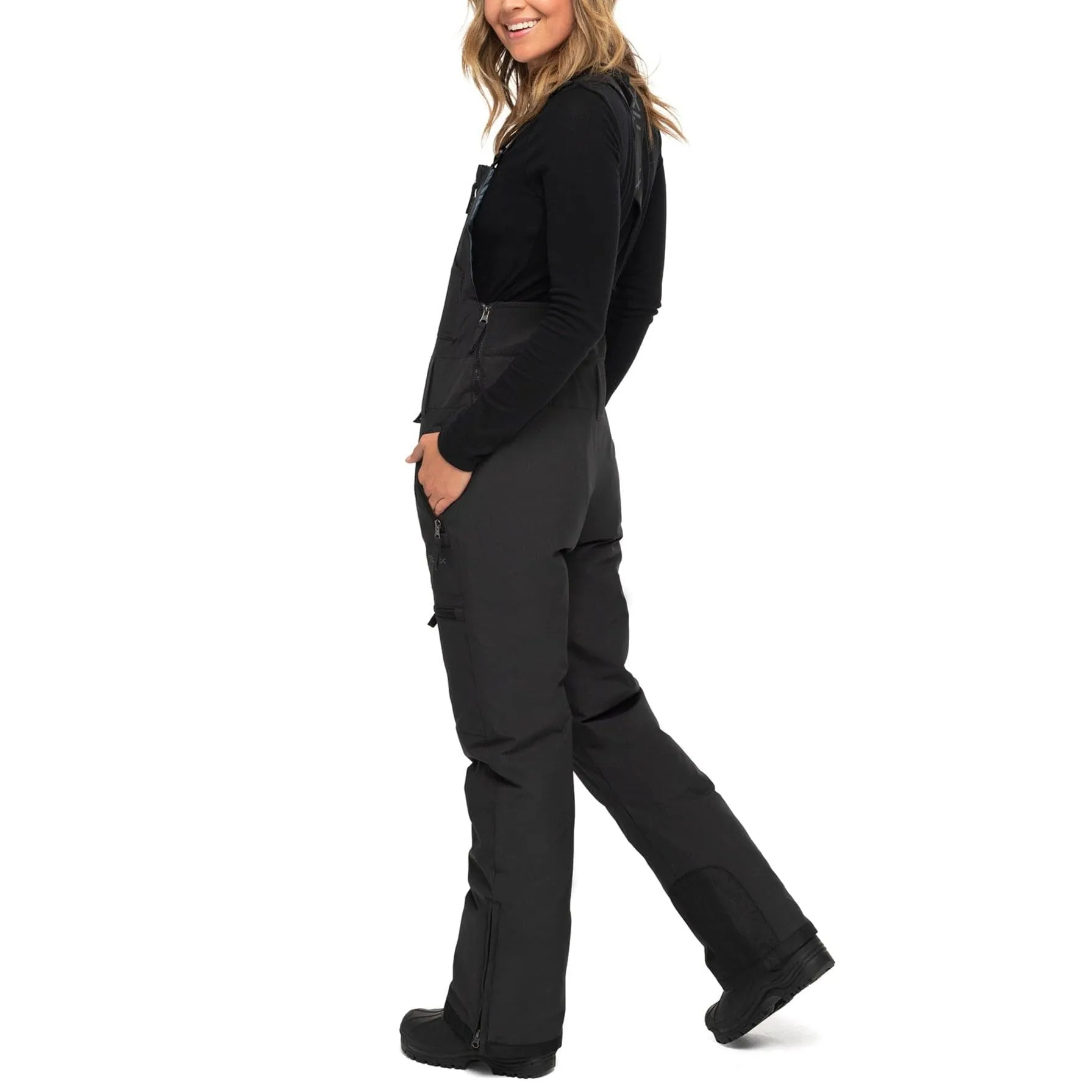 Women's Eco-Friendly Traverse Insulated Bib Overalls