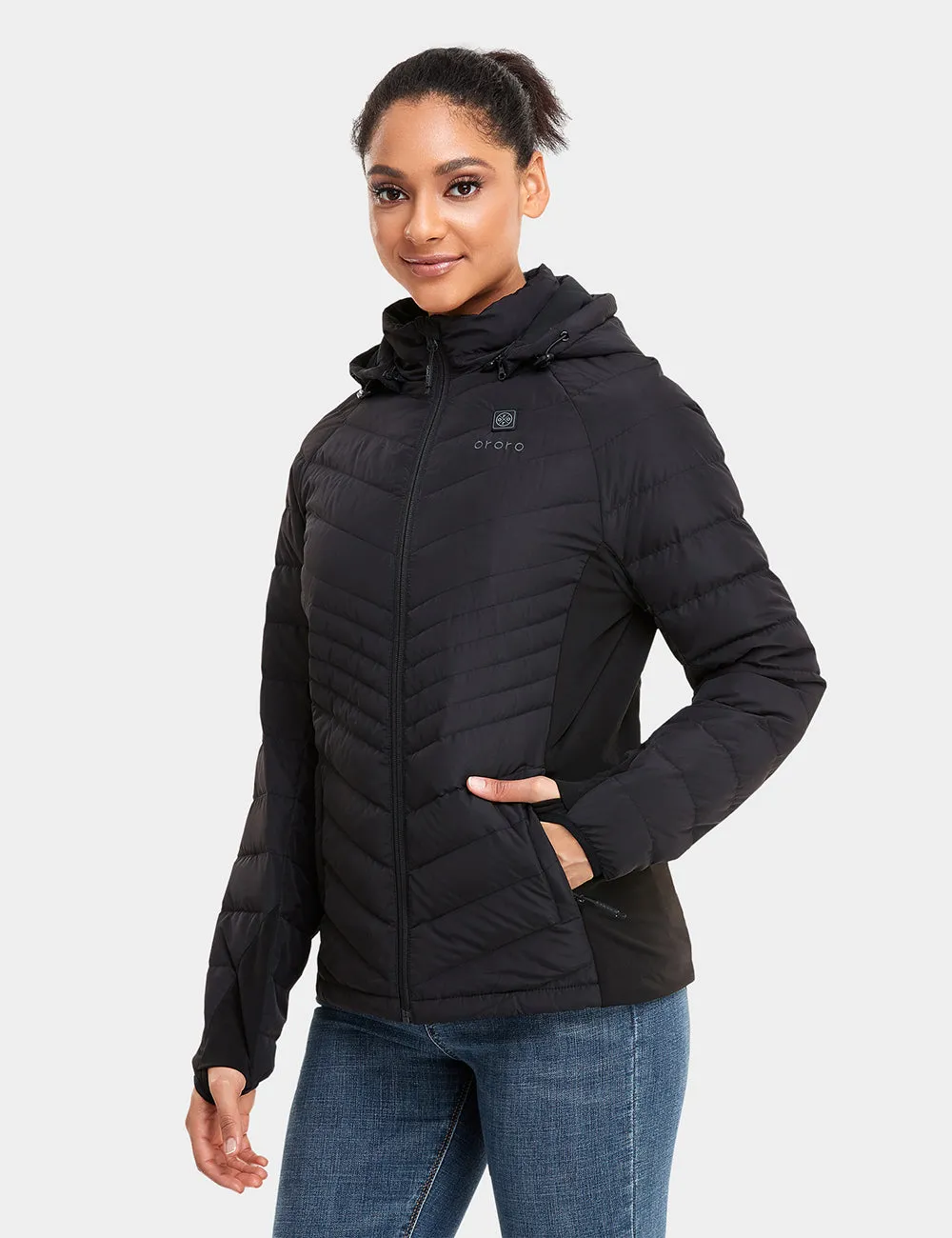 Women's Heated Down Jacket (Apparel Only)